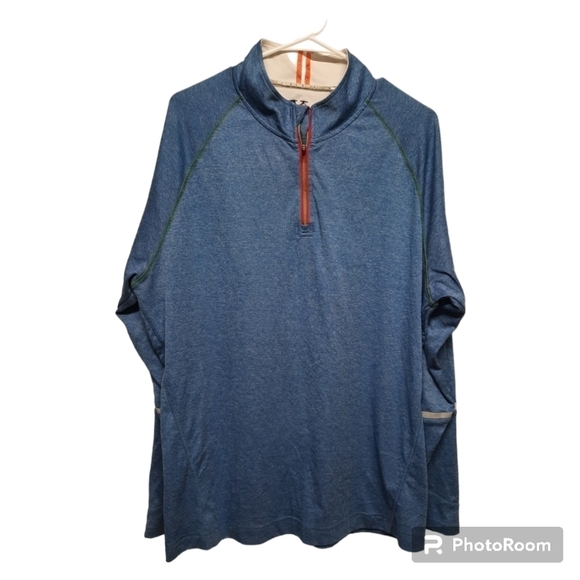 Robert Graham Mens 1/4 Zip Long Sleeve Golf Pullover 2XL - Picture 1 of 9